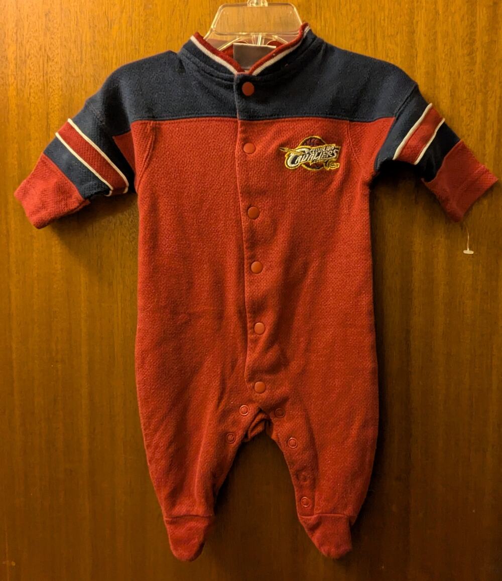 Vintage Cleveland Cavaliers Infant Romper EUC 0 - 3 Months